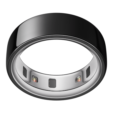 Oura Ring 4 in Black finish, product image