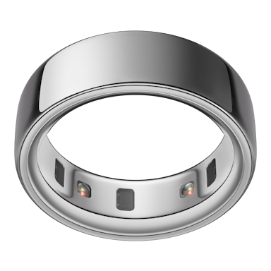 Oura Ring 4 in Silver finish, product image